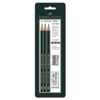 Castell 9000 Graphite Pencil Set of 3 by Faber Castell