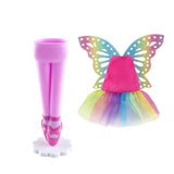 The Elf On The Shelf MAGIFREEZ Rainbow Snow Pixie Stand & Fairy Costume with Wings