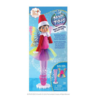 The Elf On The Shelf MAGIFREEZ Rainbow Snow Pixie Stand & Fairy Costume with Wings
