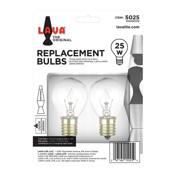 25W LIGHT BULB REPLACEMENT FOR 14.5" LAVA LAMPS