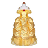 DELUXE BELLE GOWN Beauty and the Beast Costume Sz 5-6