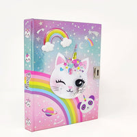 Caticorn Locking Diary