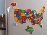 Magnetic U.S. Map Puzzle