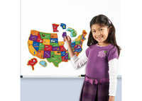 Magnetic U.S. Map Puzzle