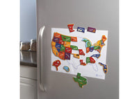 Magnetic U.S. Map Puzzle