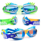 Draco Dragon Swim Goggles Blue or Green by Bling2o