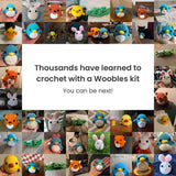 The Woobles: Fred the Dinosaur Beginner Crochet Kit