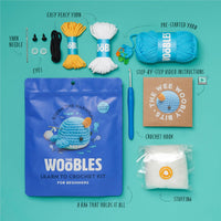 The Woobles: Bjorn the Narwhal Beginner Crochet Kit