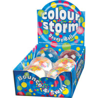 Color Storm 4" Bouncy Ball