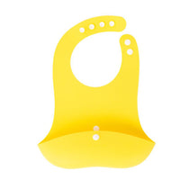 Roll & Snap Bib by Morepeas, Banana Yellow