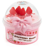 Kawaii Slime: Strawberry Mousse Fluffy Butter Slime