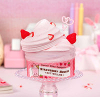 Kawaii Slime: Strawberry Mousse Fluffy Butter Slime