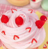 Kawaii Slime: Strawberry Mousse Fluffy Butter Slime