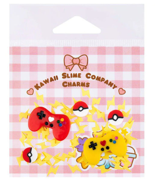 Kawaii Slime: Pika Power & Pokemon Slime Toppings Gamer Charm Bag