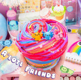 Kawaii Slime: A'lotl Friends Butter Slime Axolotl
