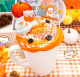 Kawaii Slime: Pumpkin Spice Catpuccino Butter Slime