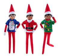 Elf on the Shelf - Claus Couture Christmas T-Shirt Party Pack with Suitcase