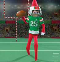 Elf on the Shelf - Claus Couture Touchdown Tidings Set Football Jersey