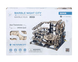 Marble Night City Marble Run DIY Craft ROKR