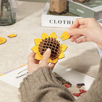 TW011 Sunflower Wood Craft