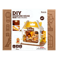 Teddy’s Breadbox, DIT Wood Craft by Rolife DS033