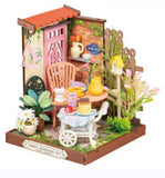 Fancy Tea Yard, DIY Wood Craft Miniature DS038