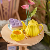 Fancy Tea Yard, DIY Wood Craft Miniature DS038