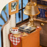 The Muse Bookshop - DIY Wood Craft Miniature