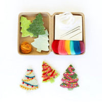 Mini Christmas Tree Felting Craft Kit