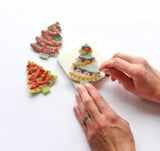 Mini Christmas Tree Felting Craft Kit