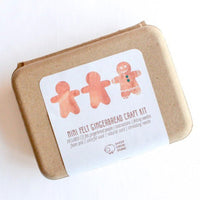 Mini Gingerbread Cookie Felting Craft Kit