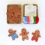 Mini Gingerbread Cookie Felting Craft Kit