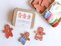 Mini Gingerbread Cookie Felting Craft Kit