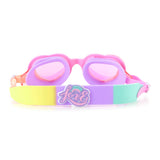 All You Need is Love Rainbow Heart Swim Goggles by Bling2o