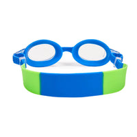 Itzy Toddler Boy Blue Swim Goggles Bling2o