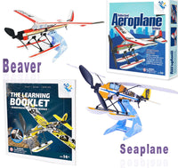 Seaplane Rubber Band Airplane Science (Floatplane)