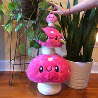 Squishable Mushroom II Pink 18" Plush