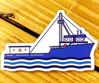 Seiner Fishing Boat Vinyl Sticker