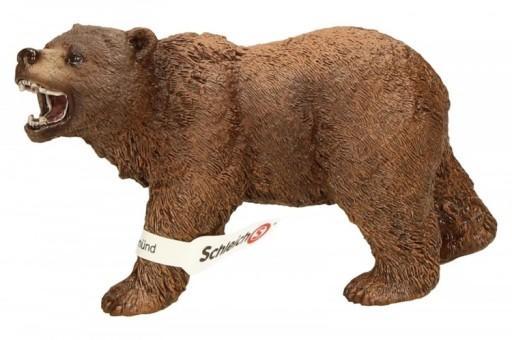 Grizzly Bear Roaring - Schleich Animal Figure 14685