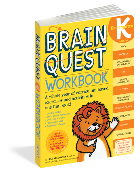 Brain Quest Workbook: Kindergarten