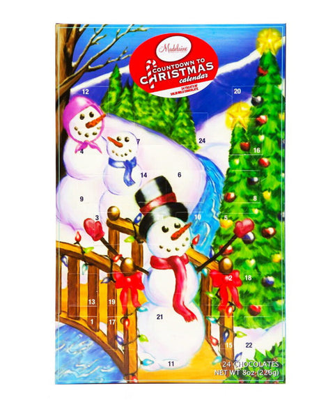 Christmas by the Creek Snowman Countdown to Christmas Advent Calendar
