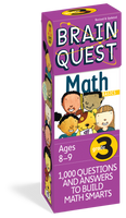 Brain Quest Grade 3 Math Card Deck