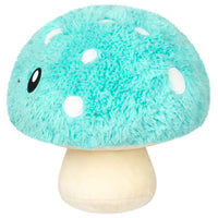 Mini Squishable Turquoise Mushroom 9" Plush