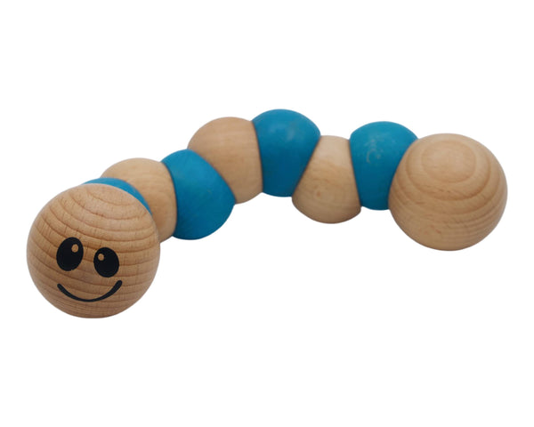 Earthworms - Clutching and Grabbing Toy for Infants!