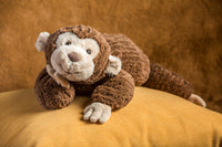Cozy Toes Monkey Plush 17″