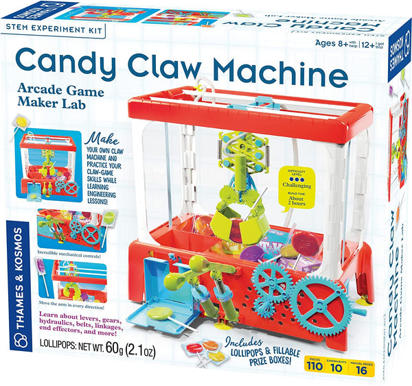 Candy Claw Machine STEM Experiment Maker Lab by Thames & Kosmos