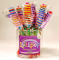 Tutti Frutti Scented Lollipop Eraser & Pencil Duo