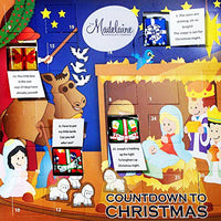 Christmas Pageant (Nativity Scene) Advent Calendar (8oz. Chocolate)