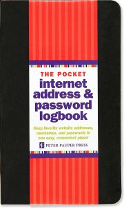 Pocket Internet Adress & Password Logbook