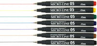 Studio Series Colored Mico-Line Pen Set of 7